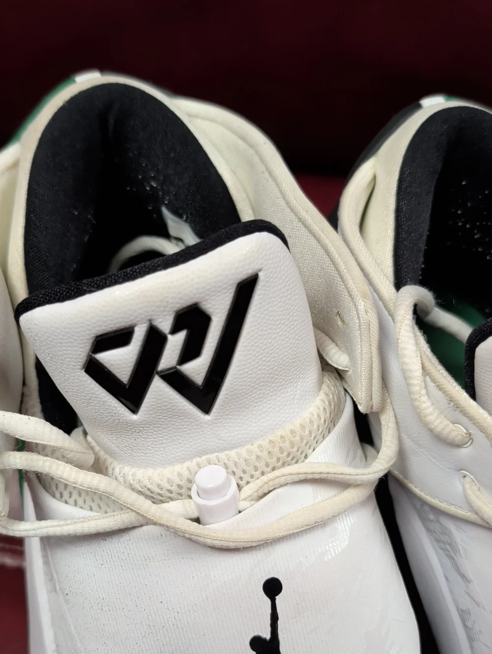 Jordan Why Not Zer0.1 Low TB Men's White Black Pine Green Size 13 Men's